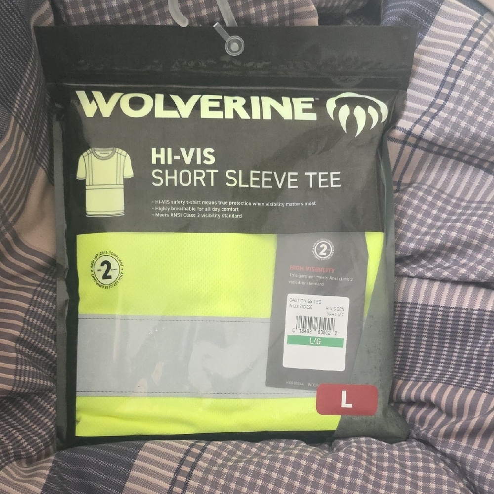 Wolverine Hi-Vis Yellow Short Sleeve Tee